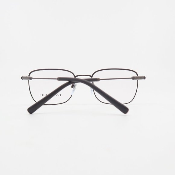 Bvlgari 1105 2011 53mm Dark Brown Metal Rectangular New Men's Eyeglasses - Picture 4 of 6